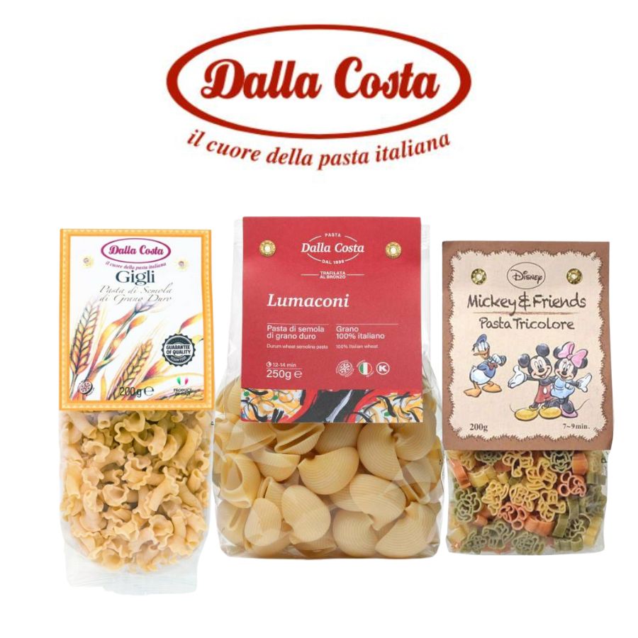 Nakatoのプレミアムパスタセレクションを紹介するダラコスタのパスタ