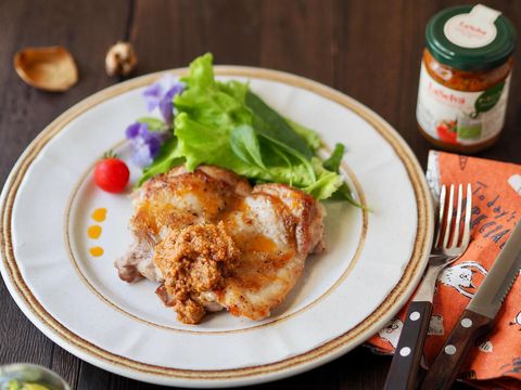 肉料理とペストロッソ