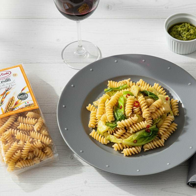 イタリア産ダラコスタ社ショートパスタ「フジッリ」|nakatoオンライン