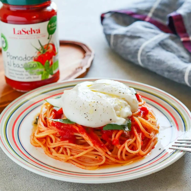 ラセルバ オーガニック パスタソース トマト＆バジル（イタリア産 有機JAS認定商品）画像3