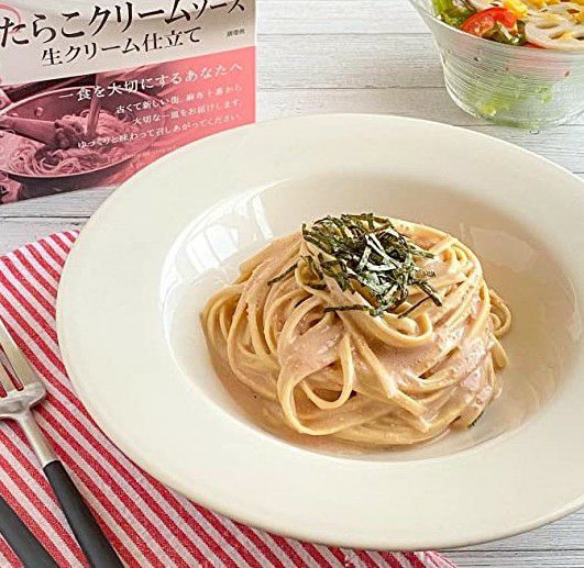 たらこ まとめ買いで最大15％OFF>レトルトパスタソース「たらこクリームパスタ