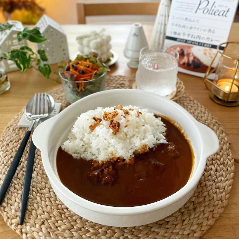 麻布十番シリーズ　Polieat じっくり煮込んだ牛すね肉と赤ワインが香る　十勝産牛すね肉のカレー画像2