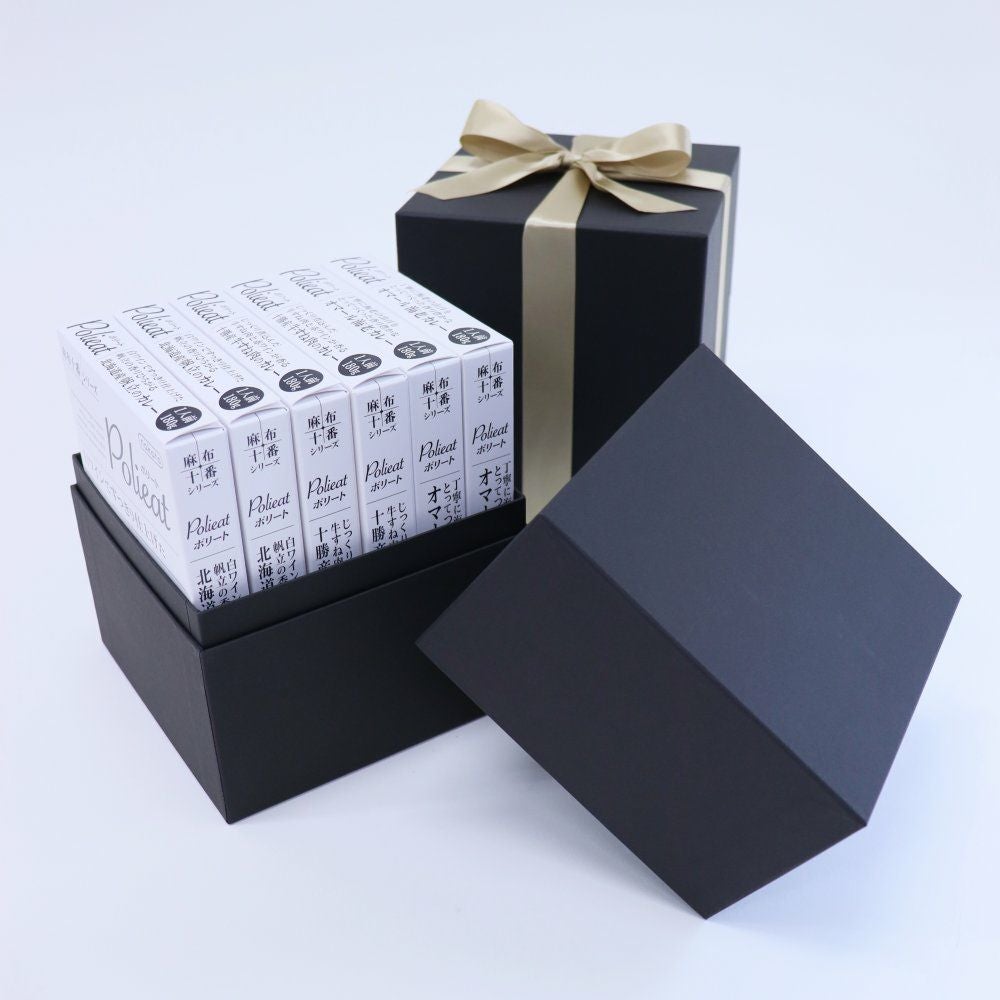 ■ギフト　麻布十番シリーズ Polieat（ポリート）  レトルトカレー6個詰合せセット（3種×各2)