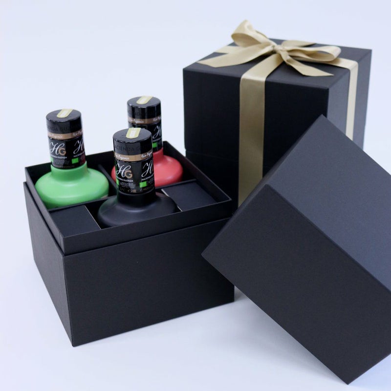 ■ギフト アシエンダグスマン オーガニック エクストラバージンオリーブオイル3種 味比べセット