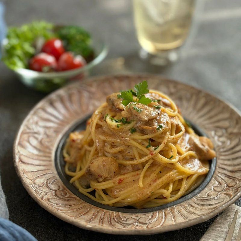 レトルトパスタソース 陸奥湾産ベビー帆立とからすみで作ったほどよい