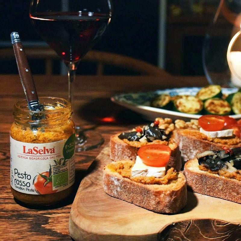 ■ラセルバ オーガニック ペストロッソ3個セット（イタリア産 有機JAS認定商品）