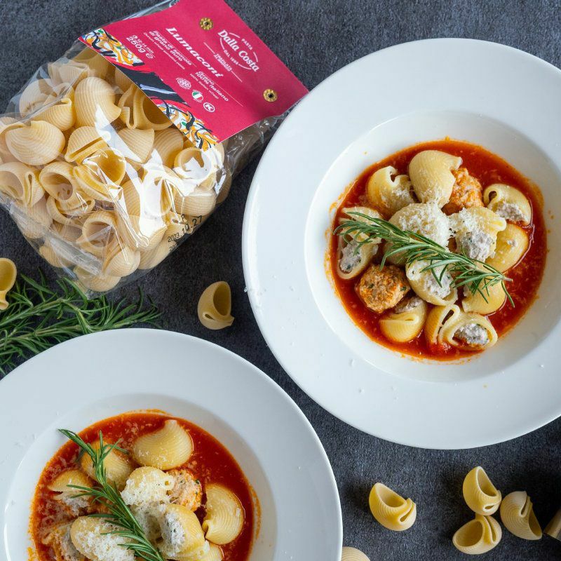 イタリア産大型ショートパスタ3種セット（ペンノーニ・ルマコーニ