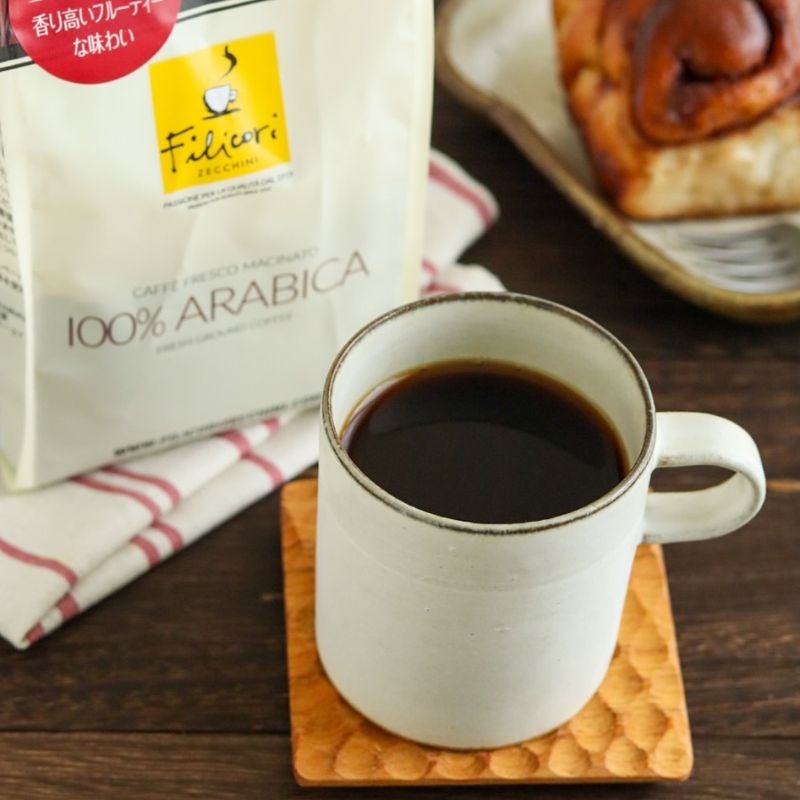 フィリコーリ・ゼッキーニ　 レギュラーコーヒー　100%アラビカ（粉)180g