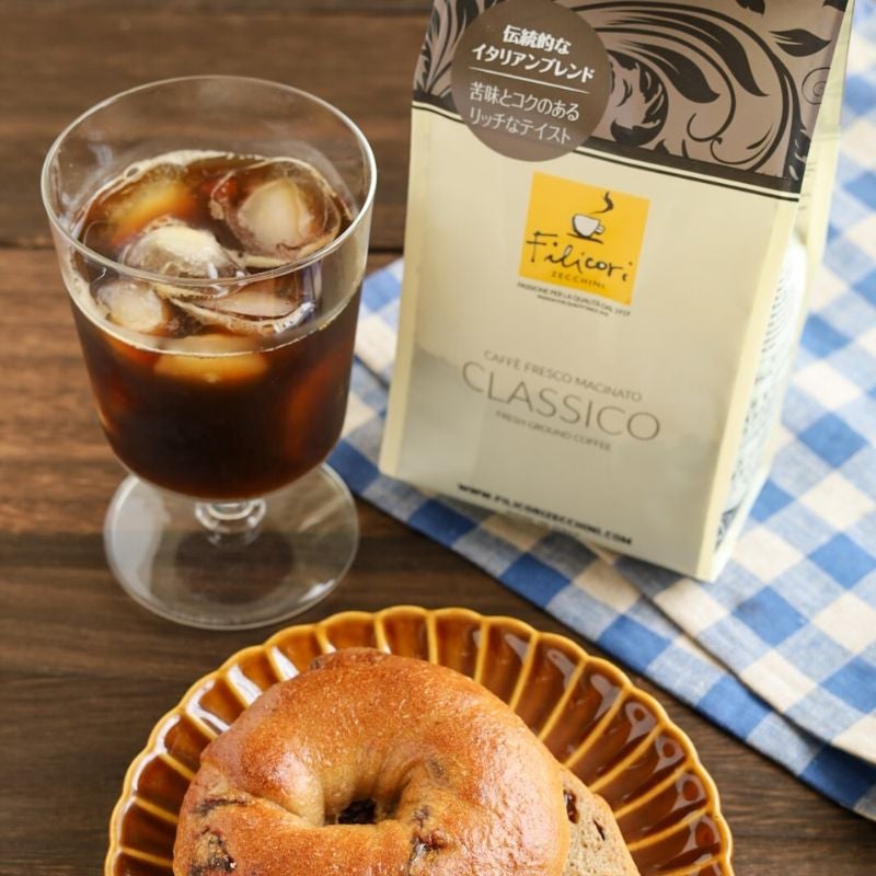 コーヒー豆 粉180g 本場イタリアのトラディショナルブレンド