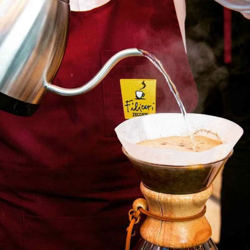 コーヒー豆 粉180g 本場イタリア 有機栽培、フェアトレードのアラビカ